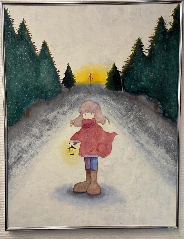 「It was a world of white.」